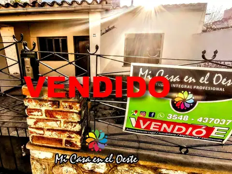 RESERVADO  VENDO Casa 2 dorm   depto 1 dorm - 500mts del Centro - La Falda - Córdoba