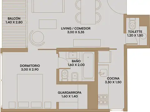 Departamento en Venta En construcción