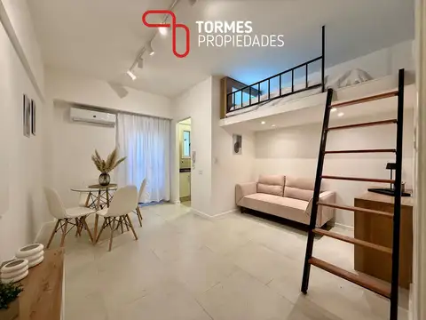RESERVADO | departamento tipo loft reciclado y amoblado a metros de Plaza Colón, Mar del Plata