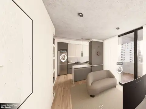 Departamento en Venta de Monoambiente