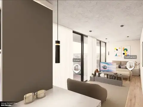 Departamento en Venta de 1 dormitorio