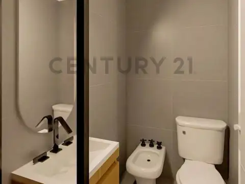 Departamento Monoambiente con 1 baño