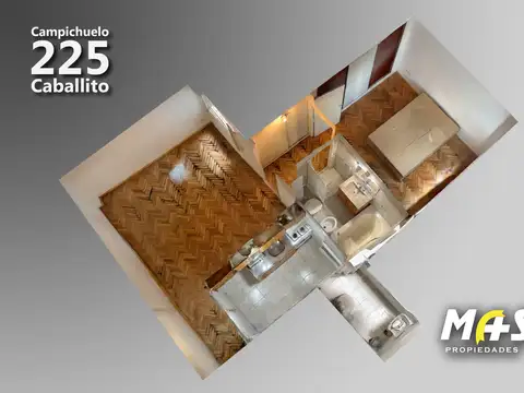 Departamento en Venta de 2 ambientes