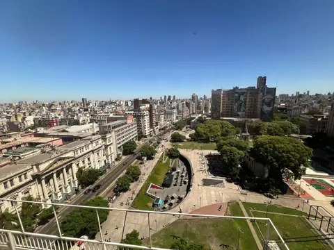 VENTA  2 DORMITORIOS FRENTE A PLAZA HOUSSAY BARRIO NORTE VISTA PANORAMICA TERRAZA