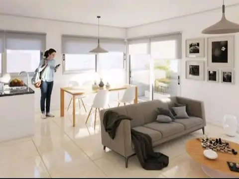 Departamento en Venta de 1 dormitorio