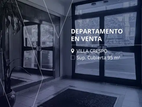 Sobre Avenida, 3 amb al frente con balcon en corazon de Villa Crespo