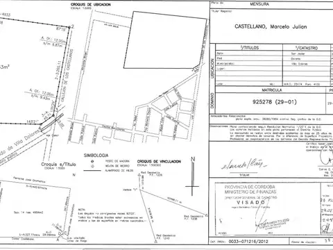 Terreno en Venta en Villa Dolores, USD 850.000