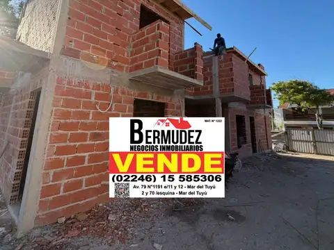 Venta Deptos De 2 Y 3 Ambientes Desde Pozo Calle 75 Entre 1 Y 2 Bis Mar Del Tuyu B4