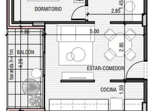 Departamento en Venta 1 año