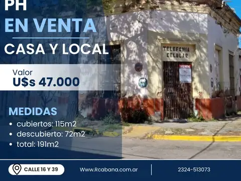 Local  en Venta ubicado en Mercedes, Resto de la Provincia, Buenos Aires
