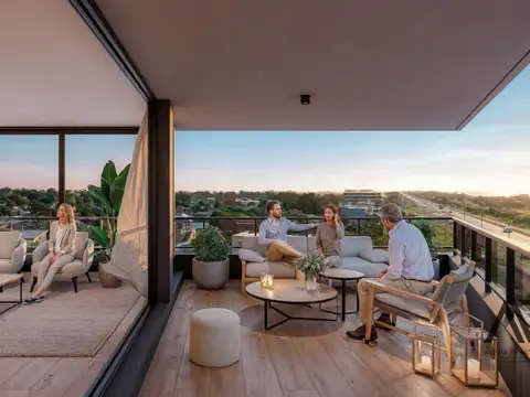 Apartamento de 2 dormitorios sobre Rambla Costanera. Parque Carrasco. Ent. 2027