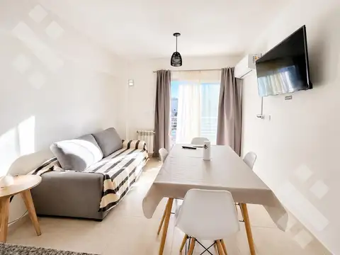 ALQUILER DPTO 1 DORMITORIO AMOBLADO CON BALCON Y 2 TERRAZAS - CENTRO - NEUQUEN