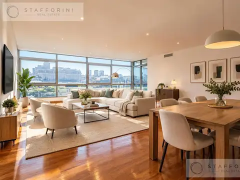 Alquiler Departamento 4 ambientes, con 3 suites, balcón dique amenities - 2 cocheras - Madero Center