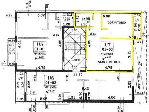 Newbery 1385 , Piso 1