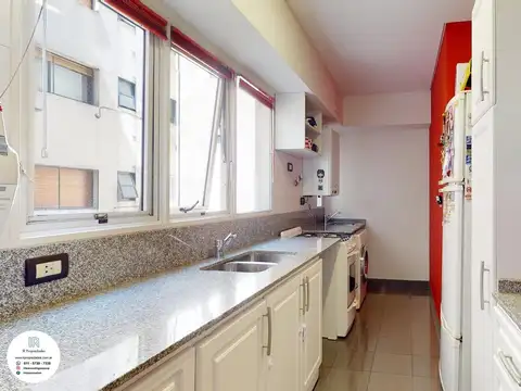 Departamento 3 ambientes con 2 baños