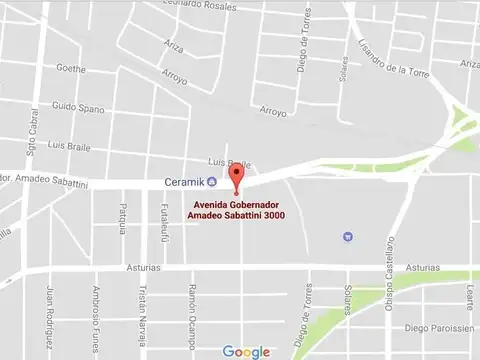 Local  Barrio Rivadavia, sobre Av. Sabattini esquina Gorritti