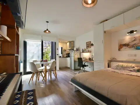 Venta departamento PB monoambiente Pilar con cochera