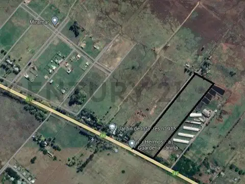 Campo en venta sobre Ruta 11