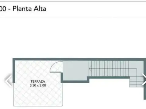 Depto Tipo Casa en Venta de 1 dormitorio