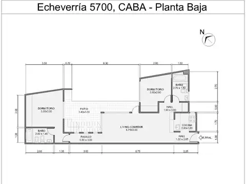 Depto Tipo Casa en Venta de 2 dormitorios