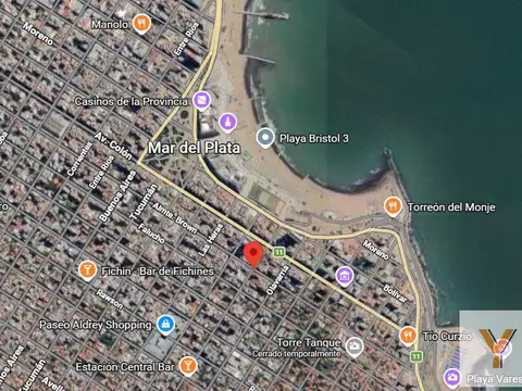 Departamento Monoambiente en alquiler temporario - 1 Baño - Mar del Plata