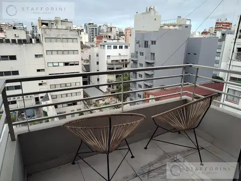 Departamento 2 ambientes con balcón en Alquiler temporario en Almagro