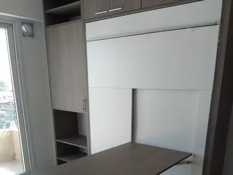 Monoambiente amoblado SUM con PARRILLA