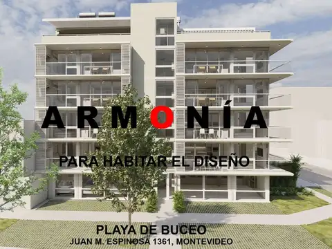 VENTA  APARTAMENTO A ESTRENAR 1 DORMITORIO  BUCEO