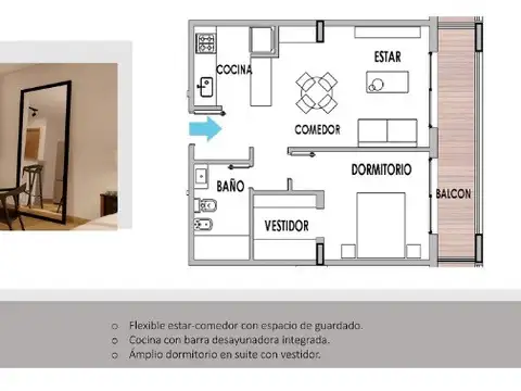 Departamento en venta en LA PLATA