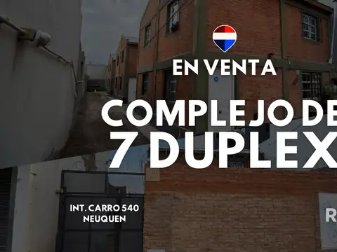 COMPLEJO DE 7 DUPLEX INTENDENTE CARRO 540 NEUQUEN