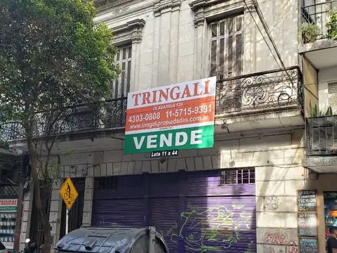 TERRENO CON DEMOLICION.ZONA COMERCIAL .IDEAL EMPRENDIMIENTO