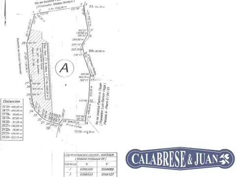 Campo en el departamento de San Martin