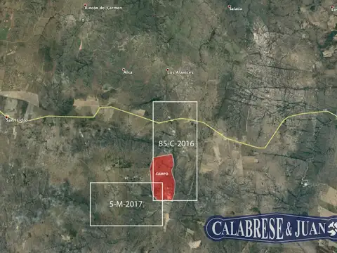 Campo en el departamento de San Martin