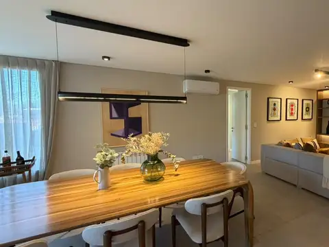 Departamento 2 ambientes con 2 baños