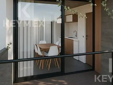 Departamento 2 ambientes con 1 baño