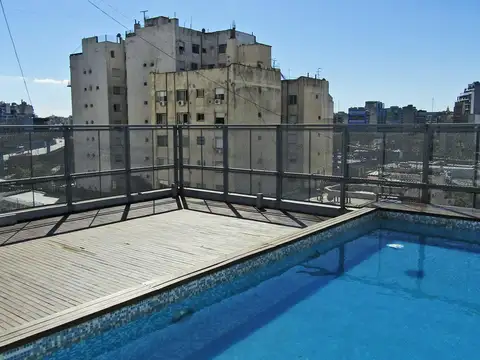 MONOAMBIENTE (APTO PROFESIONAL) AMPLIO C/BALCÓN Y AMENITIES
