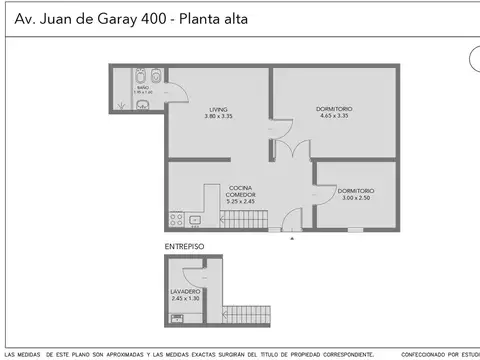 Depto Tipo Casa en Venta de 2 dormitorios