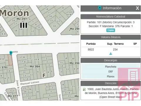 TERRENO en VENTA en Haedo