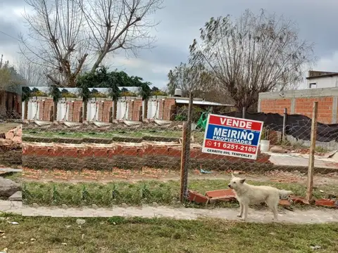 Excelente lote de 15X35 a metros del club pucara