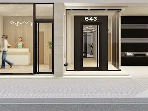 Oficina en venta en Barrio  Martin, Rosario c/ patio!