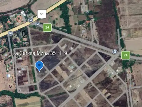 VENTA TERRENO LA CARLOTA - CAMPO QUIJANO - 606 m2