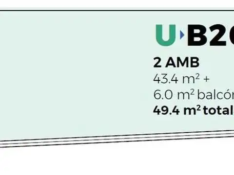 Departamento En VENTA En ALMAGRO 2 AMB