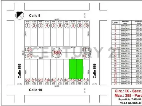 Terreno en Venta en La Plata, USD 8.000