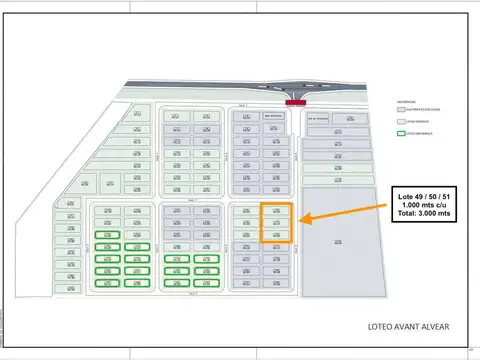 Terreno en Venta en Alvear, USD 85.000
