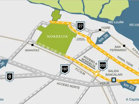 Terreno en Venta en Nordelta El Golf, USD 875.000