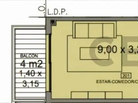 Departamento en Venta de 2 dormitorios