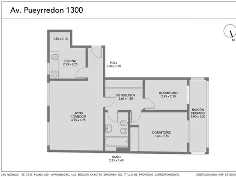 Departamento en Venta de 3 ambientes