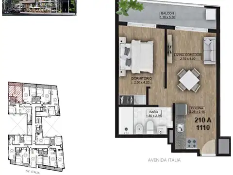 Avenida Italia 3100
