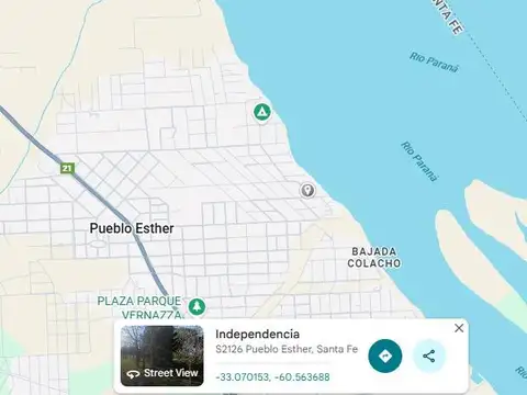 Departamento Pueblo Esther