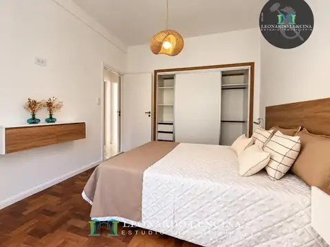DEPARTAMENTO 3 AMBIENTES + ESCRITORIO - AL FRENTE -